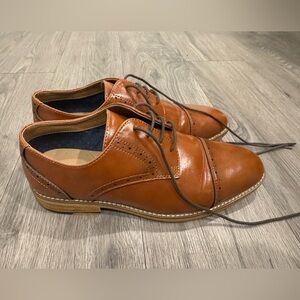 Boys Ashford Hayes Oxford Cap Toe Shoes Size 6